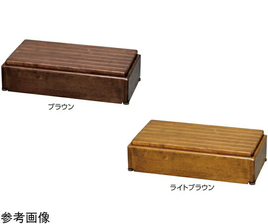 アロン化成 木製玄関台S60W-30-1段 ブラウン 535-574 1個