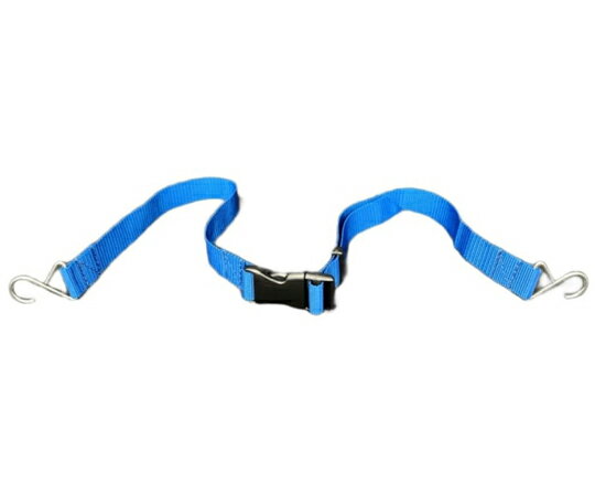 ティーエフサービス イーガード Cフックタイプ（樹脂バックル）ブルー 1800mm EGH-18CORBL 1本