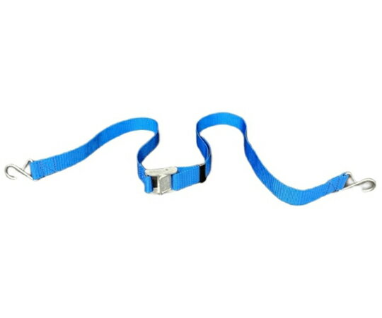 ティーエフサービス イーガード Cフックタイプ（ダイキャストカムバックル）ブルー 1200mm EGH-12CDRBL 1本