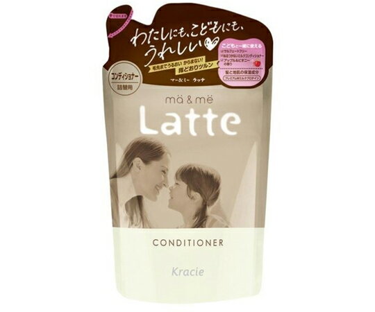 クラシエホームプロダクツ販売 マー＆ミー ラッテ コンディショナー 詰替 360g 1個