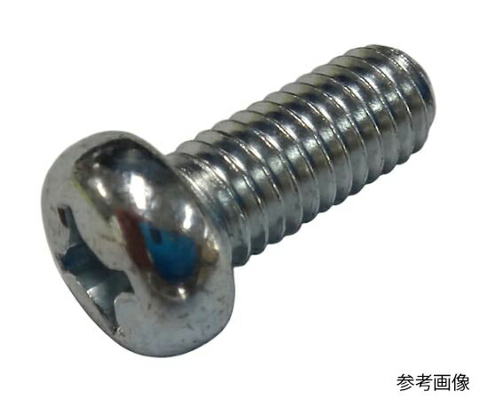 コノエ MIC ナベ頭小ねじ 三価クロメート 6x75 （11本入） M701-0675 11本入●上面の角に丸みの付いた平頭形状の小ねじです。●十字ドライバーで締め付け、小さい部品の締結に使用。●寸法(mm)d：6●寸法(mm)L：75●スチール●表面処理:三価クロメート●質量：175g●原産国：日本●コード番号：213-4333