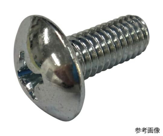 コノエ トラス頭小ねじ 鉄 三価クロメート M3×6 3500本入 MUSHSS-3W-36-3500P 3500本入●丸い頭部形状で、ナベ小ねじに比べて頭部は低く外径が大きいです。●他の小ねじ類に比べて頭部の外径が大きいため、部材との接地面積が増えて多少の緩み止め効果が得られます。●頭部が低く見た目がきれいなため、デザインを重視して使用をされることがあります。●皿形状とは違い「ザグリ加工」を部材に施す必要がなく使う場所を選びません。●寸法(mm)d：M3●寸法(mm)L：6●ねじピッチ(mm)：0.50●適合ドライバー：プラスNo.1●頭部径(mm)：6.9●頭部厚さ(mm)：1.9●スチール●表面処理：三価クロメート●質量：2480g●原産国：日本●コード番号：267-3712