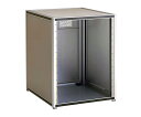 摂津金属工業 キャビネットラック W520×H450×D600mm 9.9kg メディアムサンド FLC-0451-600 1台