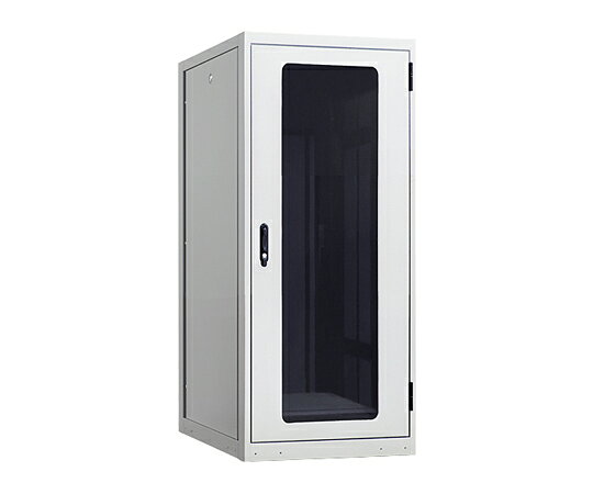 摂津金属工業 中型防音ラック W600×H1500×D1000mm 116kg ホワイトグレイ NBSP-28U60A0W 1台