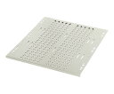 摂津金属工業 ピタナ (軽量棚) W445×H15×D300mm 1.9kg ホワイトグレイ RAPS-1530HL-WG 1枚