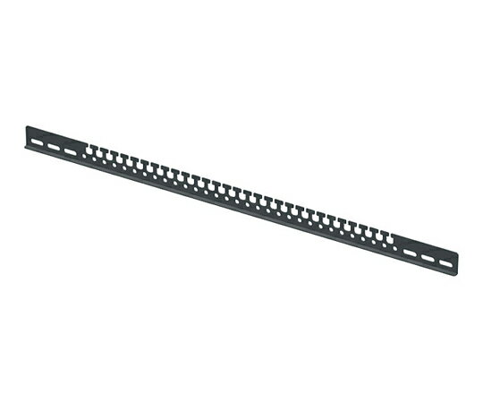 摂津金属工業 固定式ケーブルバインダー W8×H30×D500mm ブラック NPFB-0350N1 1本