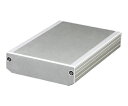 摂津金属工業 アルミモバイルケース W104.6×H29.6×D186mm シルバー AMA-103018 1個(4)