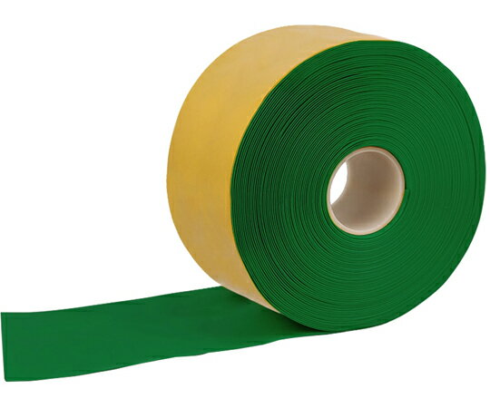 セーフラン安全用品 高耐久ラインテープ 幅100mm×30m 緑 15104 1巻