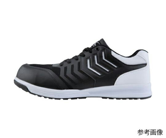 ジーベック セフティシューズ ブラック 26.5cm 85148-90-265 1足●耐滑ソール+軽量設計+快適なクッション性を兼ね備えた安心のJSAA型式認定のプロスニーカーです。●用途：一般作業●寸法（cm）：26.5●足幅サイズ：EEEE●規格：JSAA規格 B種認定品●色：ブラック●男女兼用●衝撃吸収●耐油性ゴム底●軽量SPソール●先芯：樹脂先芯 甲被：合成皮革+メッシュ 靴底：EVA+ラバー●中敷：EVAカップインソール（穴あき+クッション+踵部高）●原産国：中国●コード番号：337-3031