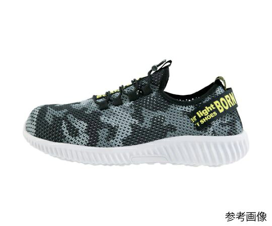 ジーベック セフティシューズ 迷彩グレー 30.0cm 85412-260-300 1足●アッパー全面にシングルメッシュを採用し、通気性を大幅に向上しました。●用途：一般作業●寸法（cm）：30●足幅サイズ：EEE●色：迷彩グレー●通気性●衝撃吸収●軽量SPソール●先芯：樹脂先芯●甲被：メッシュ●靴底：EVA+ラバー●中敷：EVAカップインソール（穴あき）●原産国：中国●コード番号：383-8663