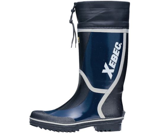 ジーベック 長靴 ネイビー L 85706-10-L 1足●汗を吸い、抗菌防臭効果のある裏布が、ムレとにおいを軽減します。●オールシーズン対応で、マリンブーツとしてもお使いいただけます。●用途：一般作業や、雪や水場での作業が多い職場。●カラ...