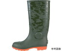 ジーベック 耐油セフティ長靴 グリーン 25.5cm 85764-60-255 1足