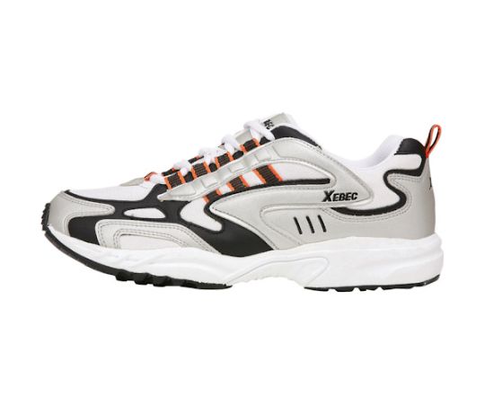 ジーベック 静電スポーツシューズ グレー 25.5cm 85803-20-255 1足