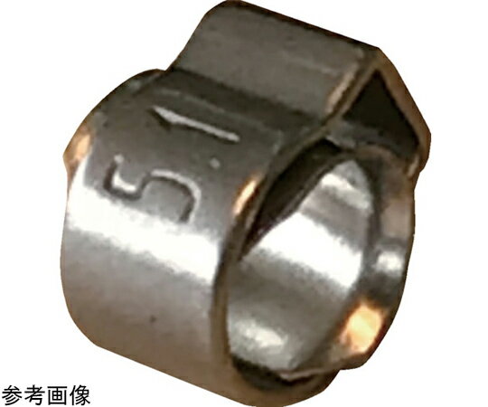 Oetiker PG154 インサート付きイヤークランプ φ3.7-4.7mm 15400013 1個