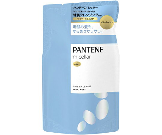 P＆G パンテーンミセラークレンズTR 詰替 350g 12個入 384557 1ケース(12個入)