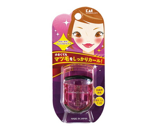 貝印 PCアイラッシュカーラー ピンク #000KQ3011 1個