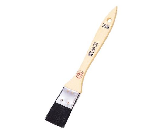 店内全品ポイント5倍★要エントリー★アズワン 油性・水性用小刷毛（豚毛）30mm EA10...
