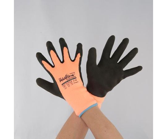 アズワン 手袋（天然ゴム張り・撥水・防寒）[L/250mm] EA354AB-203 1双