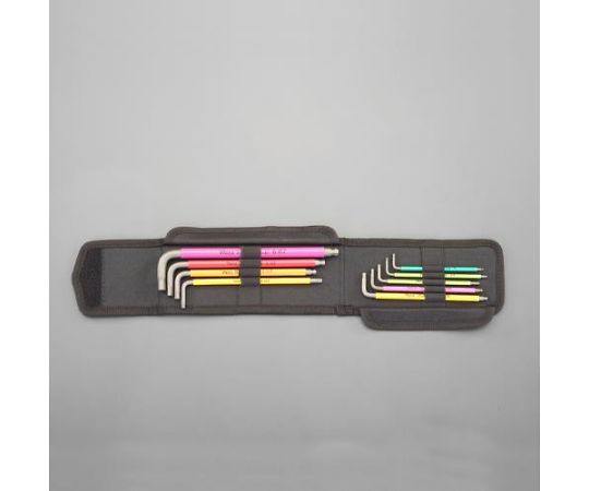 アズワン [Hex・Torx] キーレンチセット（自転車用）9本組 EA573WT-90 1セット