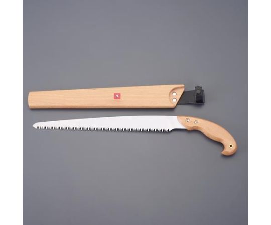 アズワン 木工鋸（サヤ付・替刃式/荒目）470mm/300mm EA599WE-35 1丁