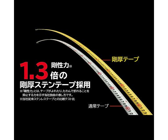 Shop de clinic楽天市場店のアズワン メジャー（ステンレス製/ホルダー付）25mmx6.5m EA720JG-165 1個｜アングル3