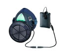 アズワン 電動ファン付き呼吸用保護具(アスベスト対応) EA800MR-4 1個