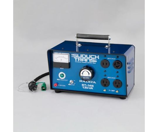 アズワン スライダックトランス AC85-100V→AC145V/1.5KVA EA815ZD-1 1台