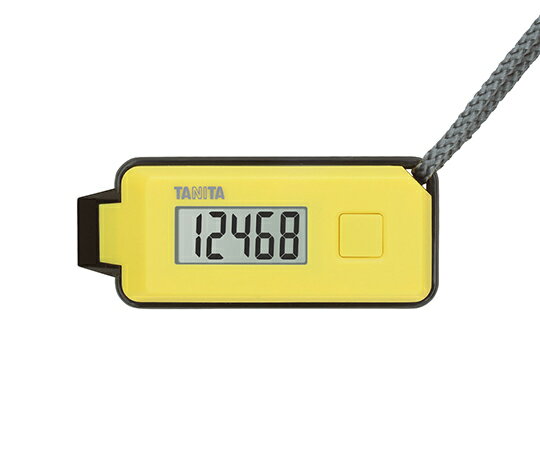 タニタ 歩数計(防災用ホイッスル付き) イエロー FB-738-YL 1個