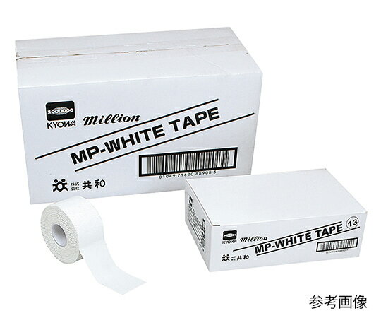 共和 MPホワイトテープ(テーピング・ホワイトテープ) 25mm×9.15m LN-MP2512 1箱(12巻入)