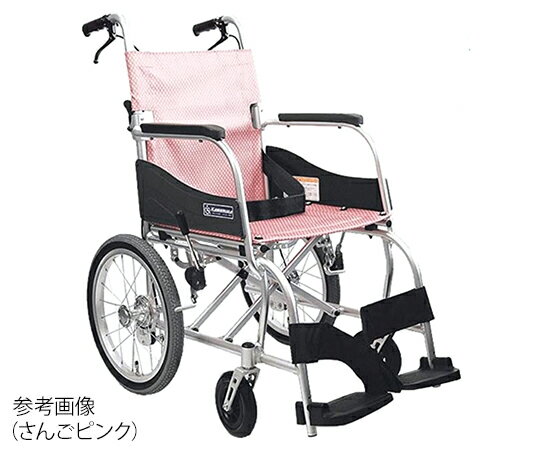 【非課税】 カワムラサイクル 軽量車いす　ふわりすシリーズ　さんごピンク KF16-40SB No.96 1台