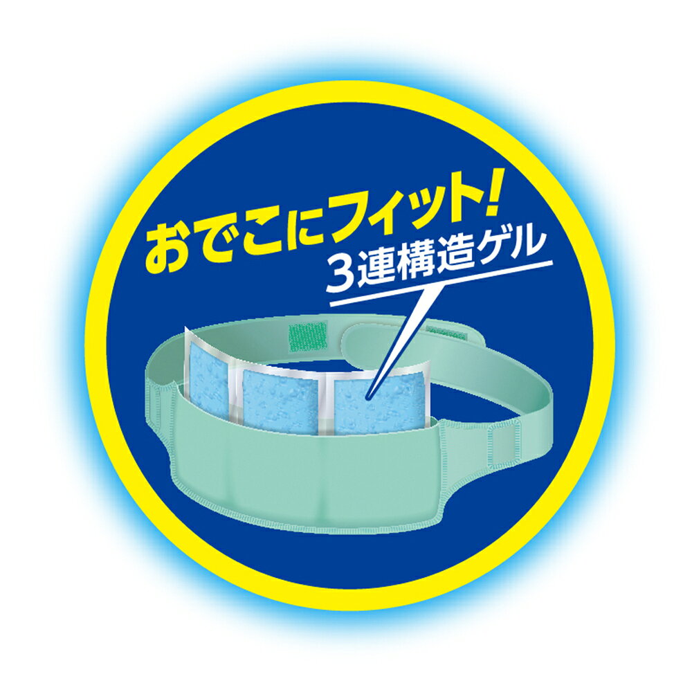 店内全品ポイント5倍★要エントリー★白元アース アイスノン ベルト 02067-0 1個