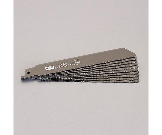 アズワン レシプロソーブレード（10枚）160mmx9T EA857LH-11 1箱(10枚入)●全長（mm）：160●山数：9●材質：ハイス鋼●入数：10枚●切断能力（mm）：丸・角材・板材75●折れにくいから安全で安心な作業性