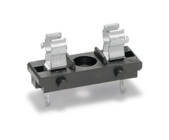アズワン [5.2x20mm] ヒューズホルダー（横型連結）125V/5A EA940DL-73 1個