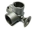 アズワン 単管用水平調整金具(コーナー)48.6mm EA948TF-61 1個