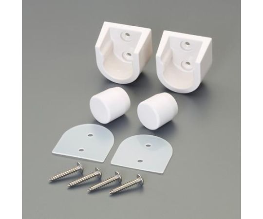 アズワン U型ソケット・パイプキャップセット（φ19mm用/樹脂製） EA951ES-100 1式