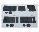 アズワン ゴム板 300x300x2.0mm EA997XC-59 1枚