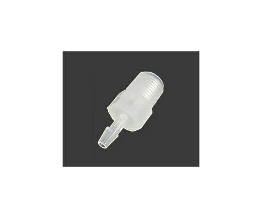 アイシス PP 1/8-27NPTオスネジ付きストレートアダプター 軟質チューブ内径3.0mm：1/8" 1袋(10個入)