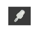 アイシス PP 1/8-27NPTオスネジ付きストレートアダプター 軟質チューブ内径4.0mm:5/32" 1袋(10個入)