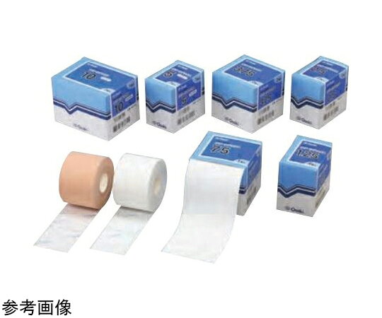 オオサキメディカル クリーンテックス スキンカラー 2.5cm 2巻×6箱入 1ケース(2巻×6箱入)●コットンとポリウレタンを使用した伸縮性のある基布に、低刺激性のアクリル系粘着剤を塗布した、粘着性伸縮ホータイです。●パッケージに入れたまま使用でき、包交車や処置台でスペースをとりません。●剥離紙に方眼の印刷があり、使用部位に合わせてカットする際の目安になります。●処置用ガーゼの被覆保護、関節の固定に適しています。●スキンカラータイプは、顔などの外観上、気になる部位の使用に適しています。●素材にラテックスを使用していません。●種類：スキン 2.5cm●規格：2.5cm×5m●内容量：6箱(2巻入/箱)●素材：綿、ポリウレタン、アクリル系粘着剤●※ラテックスフリー（天然ゴムラテックス由来のたんぱく質を含みません）