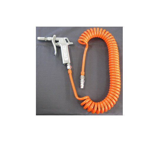 エスコ エアーブローガン（増量ノズル・5mプラグ付ホース） EA123AM-2H 1セット