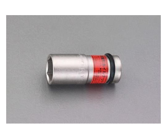 エスコ 薄形インパクトソケット（ホイールナット用）　1/2"DR×19mm EA164GT-19 1個