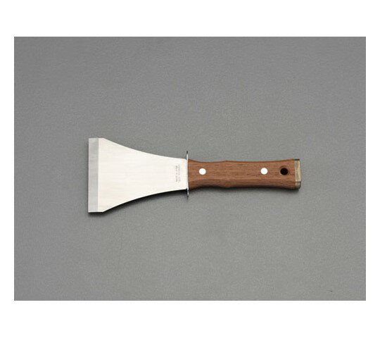 エスコ 80×215mmツバ付貫通柄スクレーパー(ステンレス製) EA524AE-17 1本