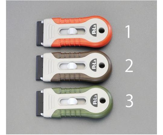 エスコ 39mmスクレーパー(ポリカーボネート刃/オレンジ) EA524KA-1 1個