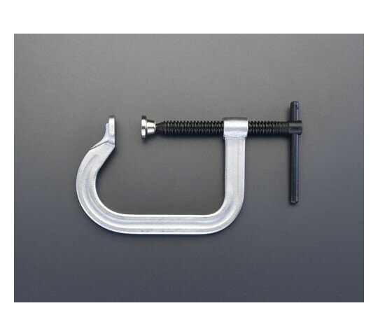 エスコ 0-75mm/80mmシャコ万力(ロングリーチ) EA526TS-3 1個