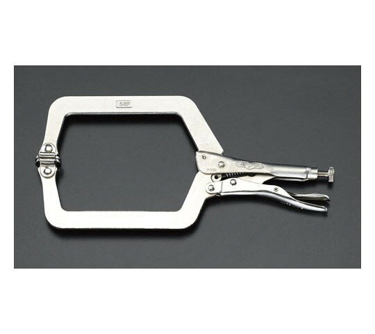 エスコ 0-254mm/600mmロッキングCクランプ EA533AH-24 1個