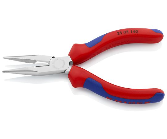 エスコ 140mmラジオペンチ(グリップ付/メッキ) EA537KD-1 1個