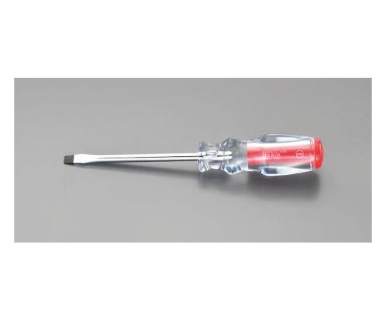 エスコ 6.0×100mm [-]ドライバー(クリスタル) EA557C-100 1本