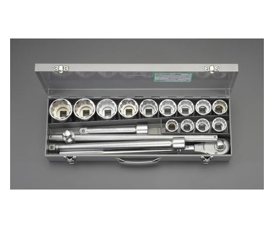 エスコ ソケットレンチセット　3/4"DR EA618L-8 1セット