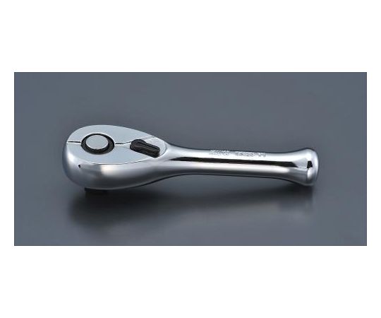 エスコ ラチェットハンドル（ロッキング）　1/4"DR×80mm EA618ND-6 1個