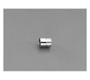 エスコ ソケット(六角) 3/8"DR×18mm EA618PK-18 1個